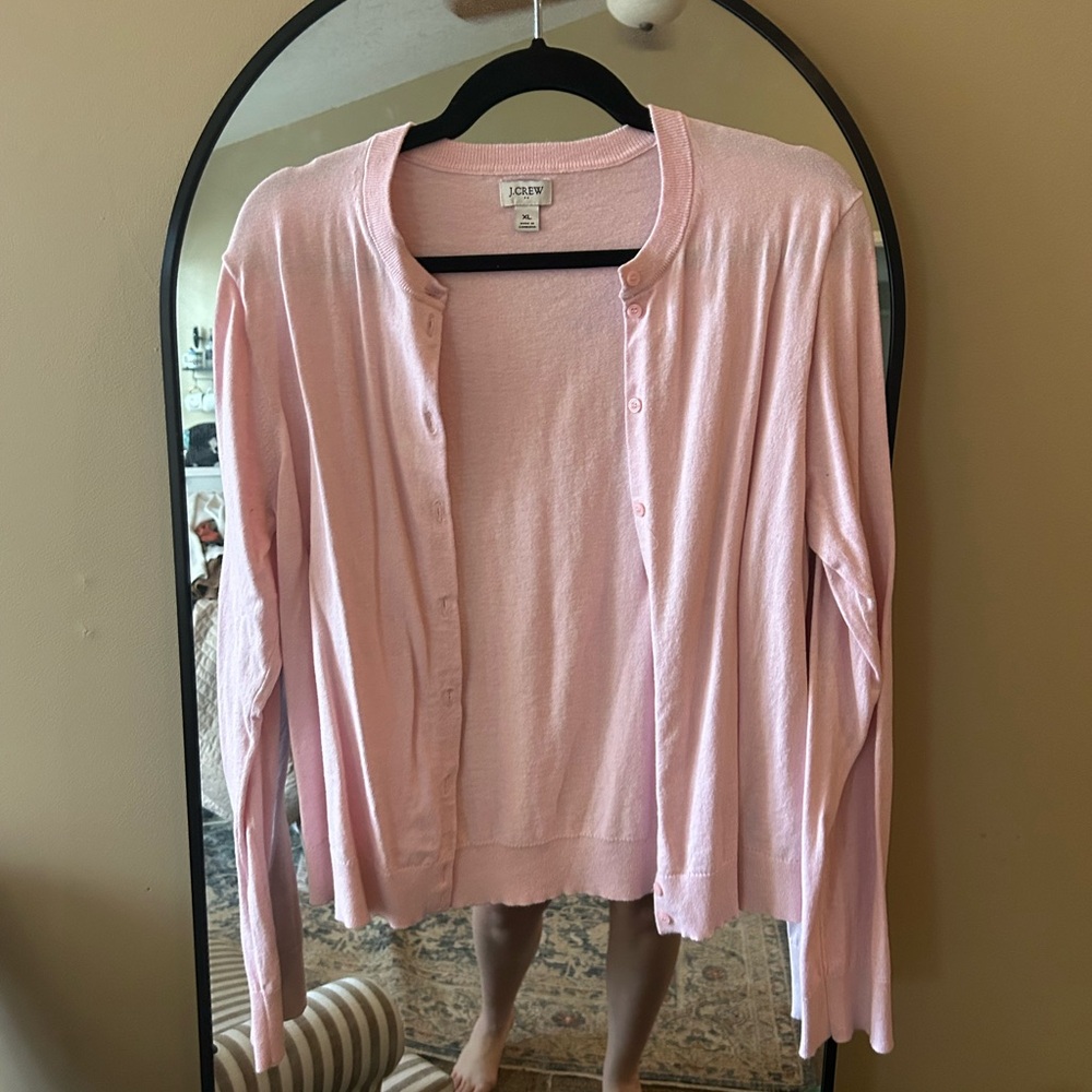 J. Crew Light Pink Women's Cardigan